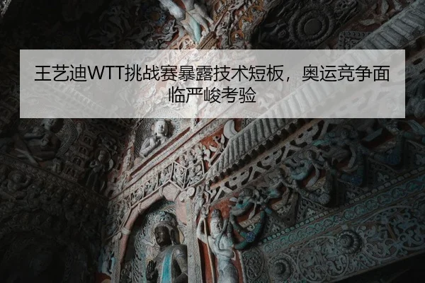王艺迪WTT挑战赛暴露技术短板，奥运竞争面临严峻考验